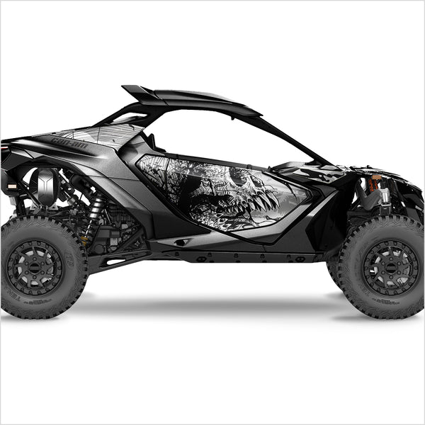 Can Am Maverick R graphic sticker kit