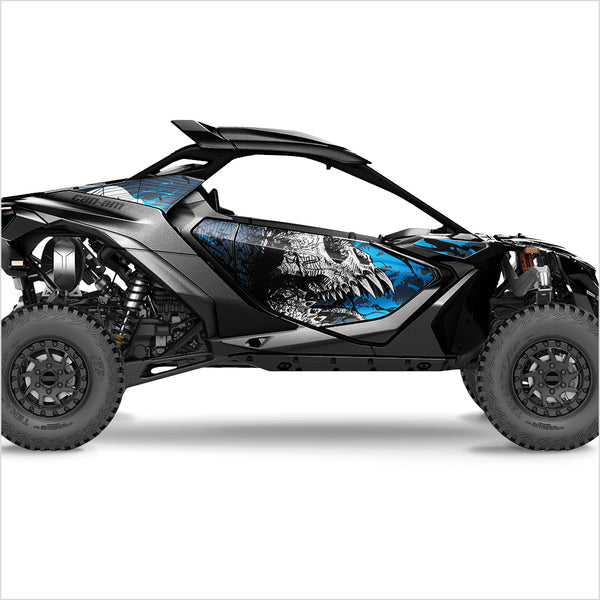 SYMBIOTE design stickers for Can-Am Maverick R (7)