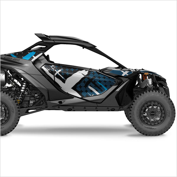 X design stickers for Can-Am Maverick R (7)