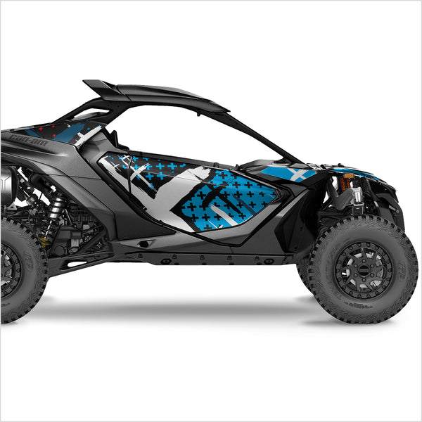 X design stickers for Can-Am Maverick R (8)