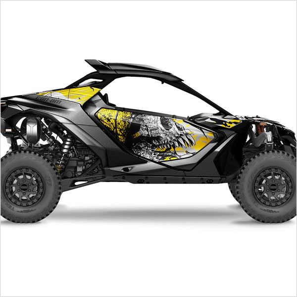 can am maverick-r sticker graphics kit