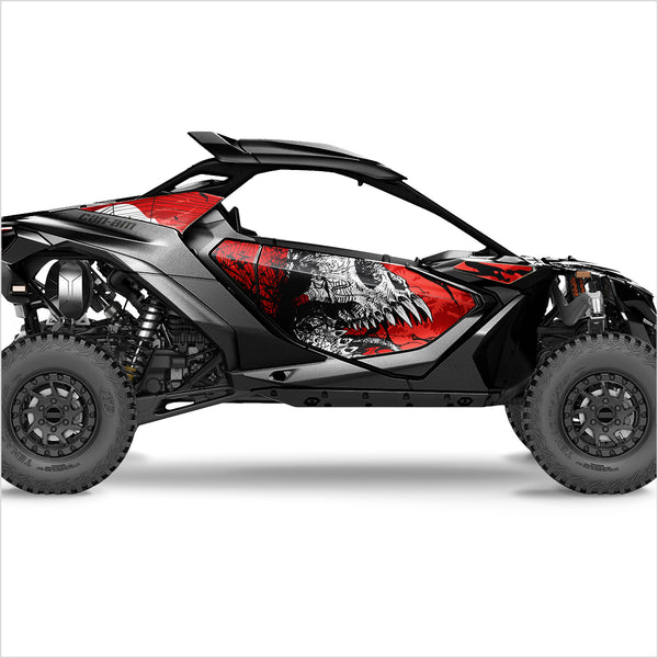 can-am-maverick graphics sticker kit custom design