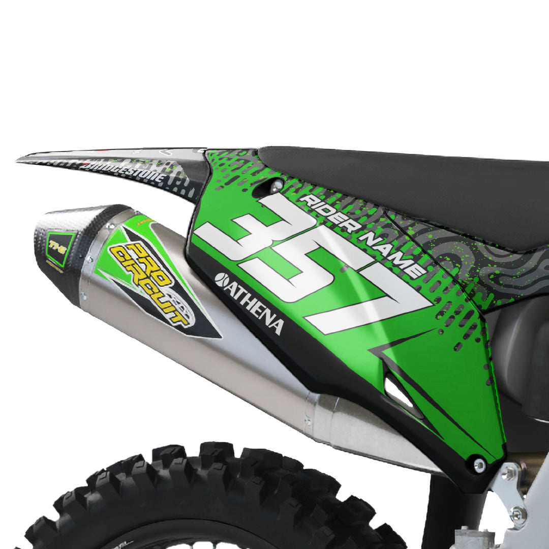 Kawasaki KXF grafik dekor