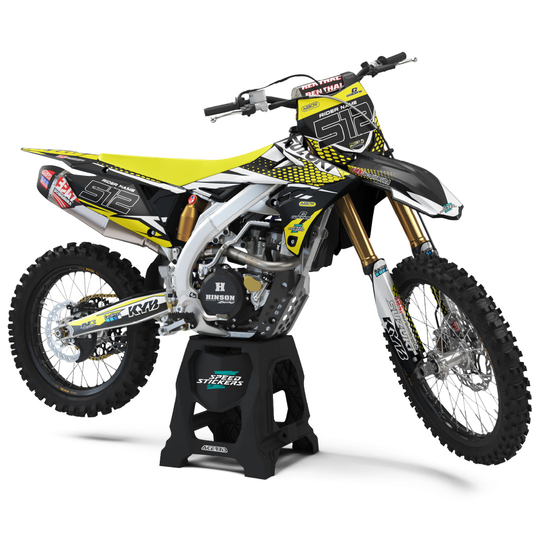 SHIELD-Designaufkleber für Suzuki RMZ