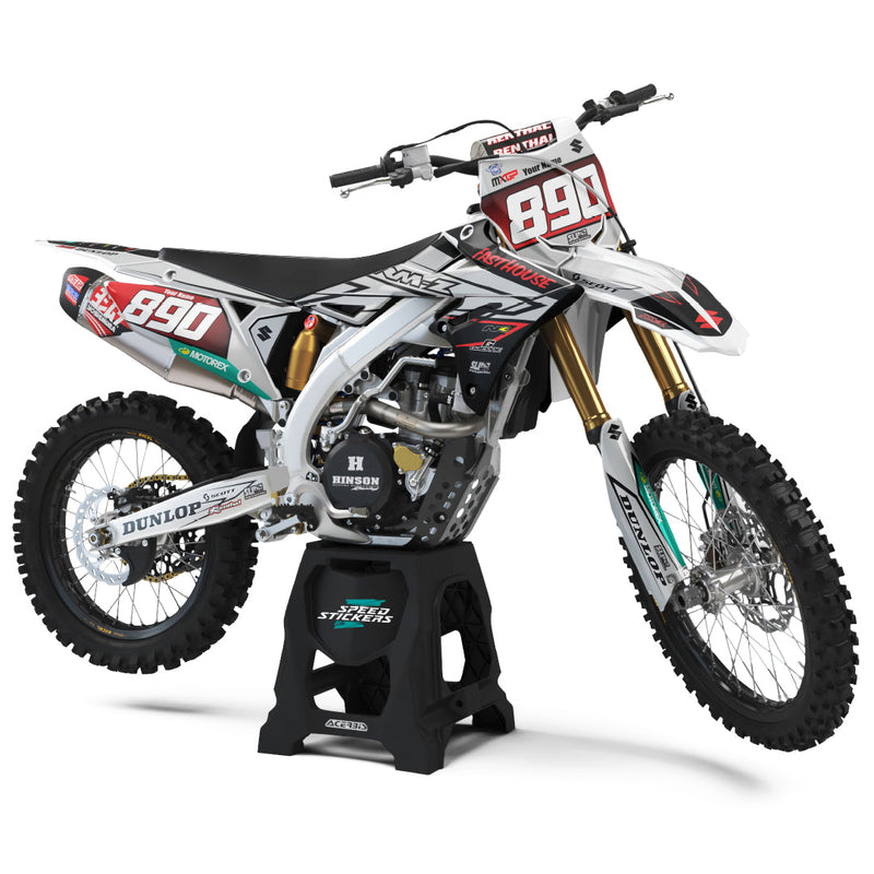 SLIDE Designaufkleber für Suzuki RMZ