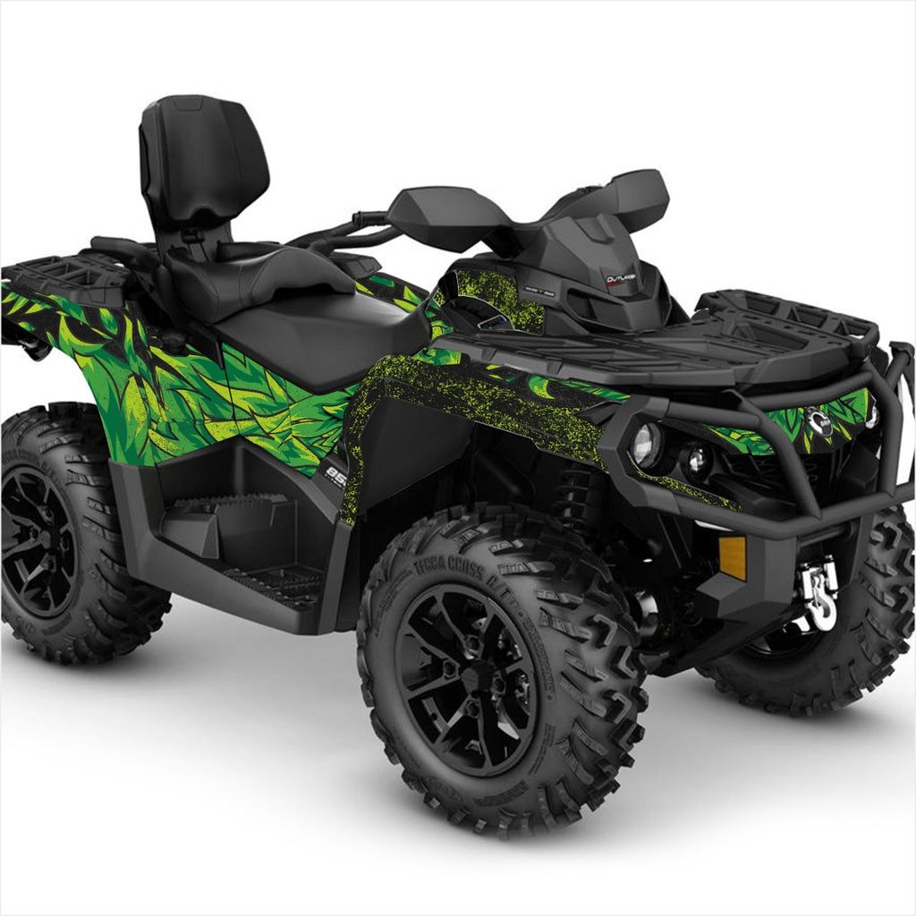 Can Am Outlander green graphics