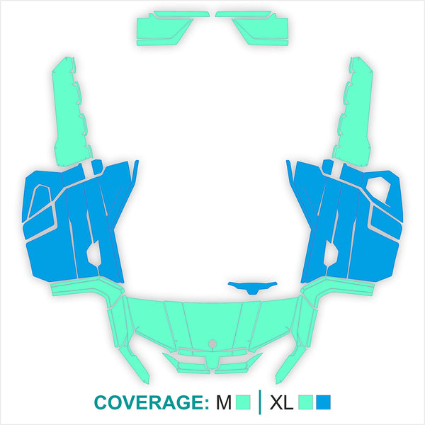 TRACKER design stickers for CFMOTO UFORCE 1000