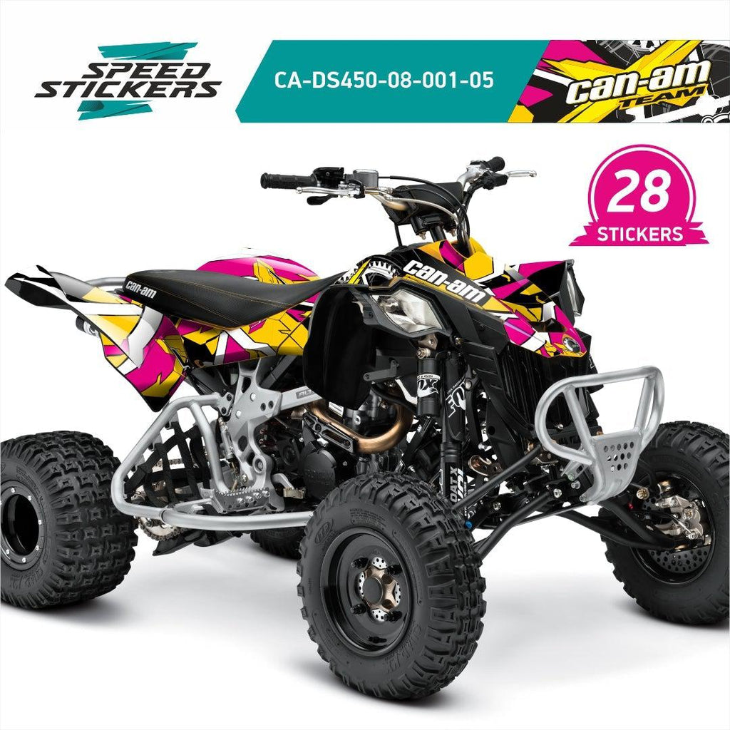 CAN AM DS450 graphics kit