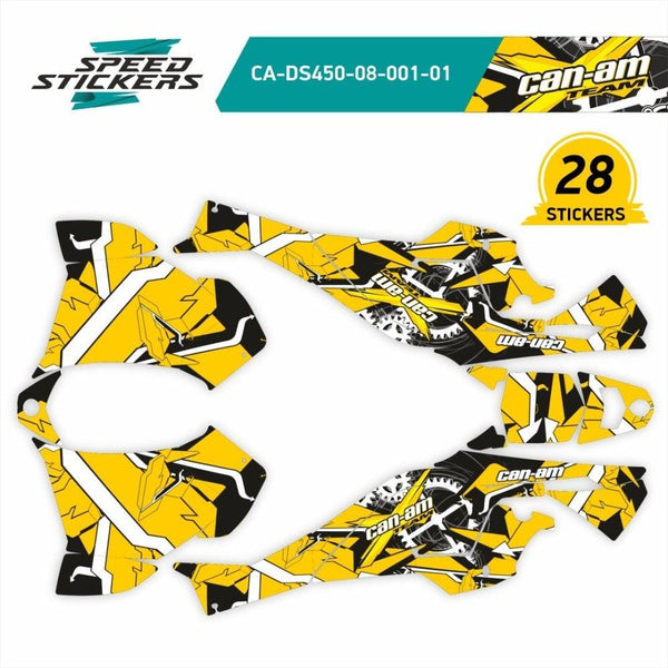 Can Am DS 450 stickers