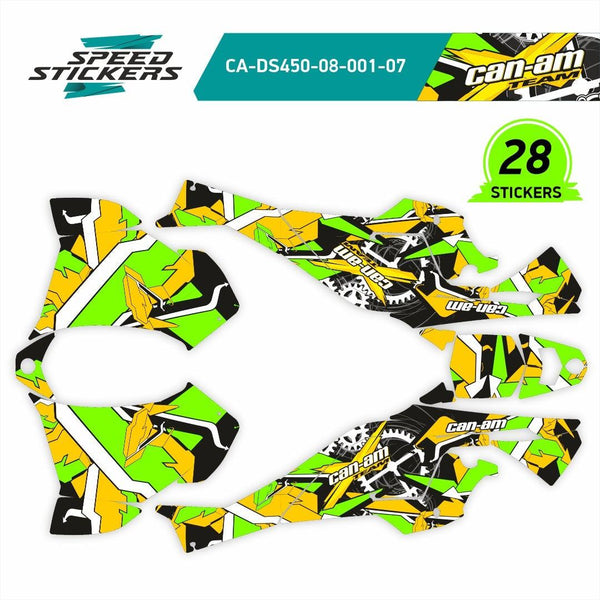 Can-am DS450 stickers