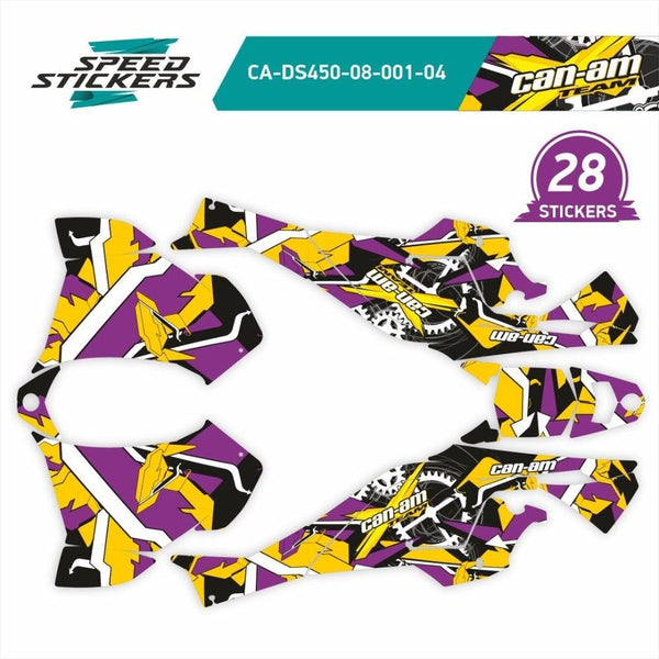 DS450 graphics Can Am