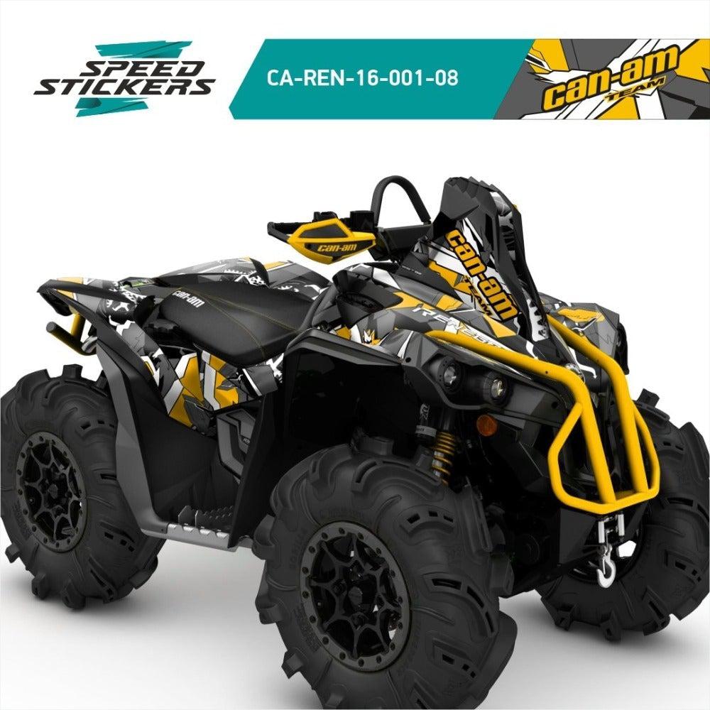 Can Am Renegade Neo Yellow graphics