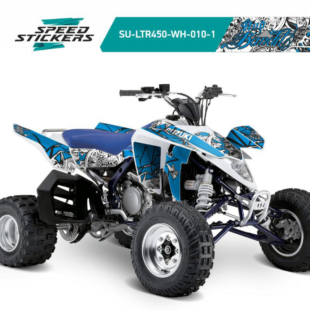 LTZ 400 SUZUKI wrap grafica kit adesivi decals atv quad 2003-2008 LTZ 400 SUZUKI wrap grafica kit adesivi decals atv quad 2003-2008