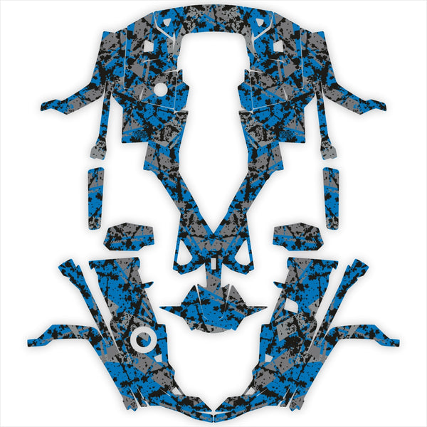 Stels Guepard graphics set blue