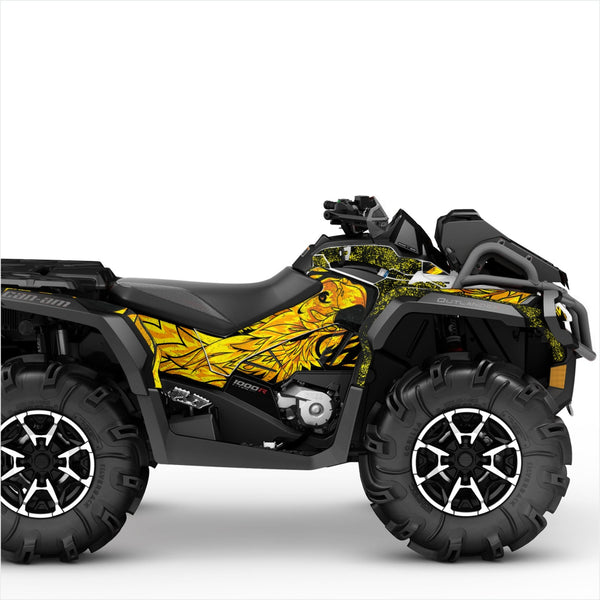 AMERICAN EAGLE design stickers for Can-Am Outlander X MR (7)