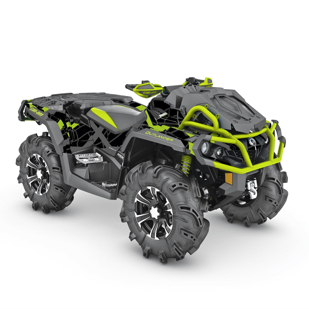 Can Am Outlander XMR decal wrap kit