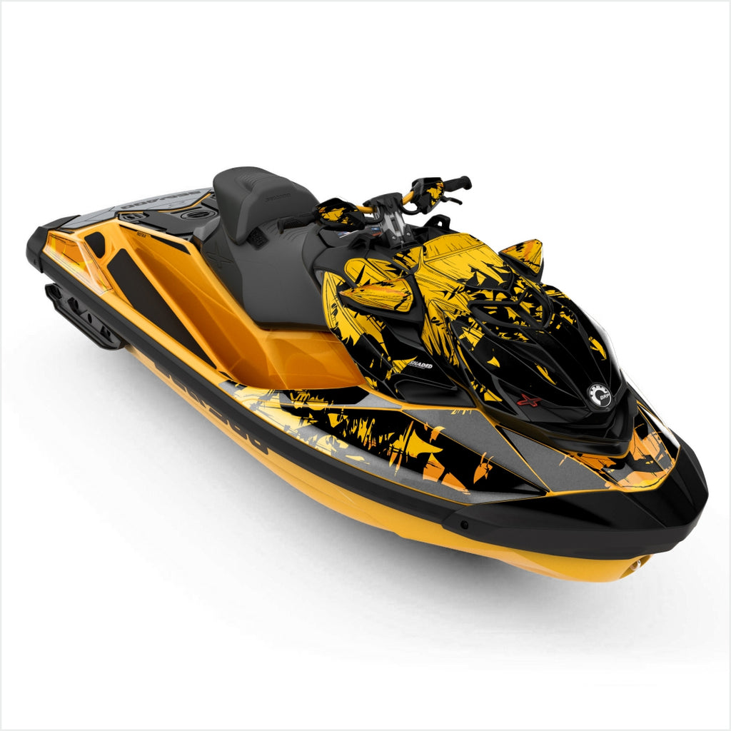 seadoo rxp 300 yellow graphics