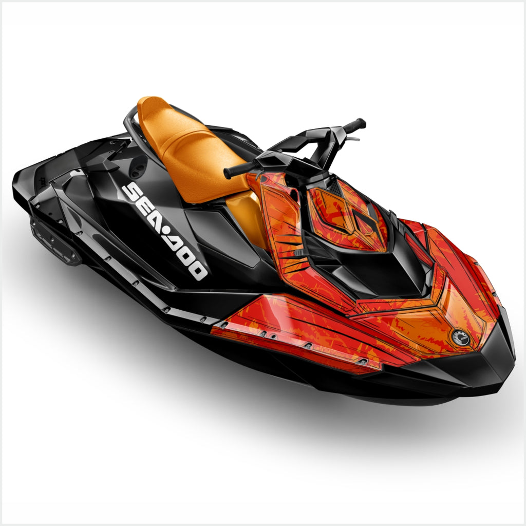seadoo spark graphics stickers wrap decals